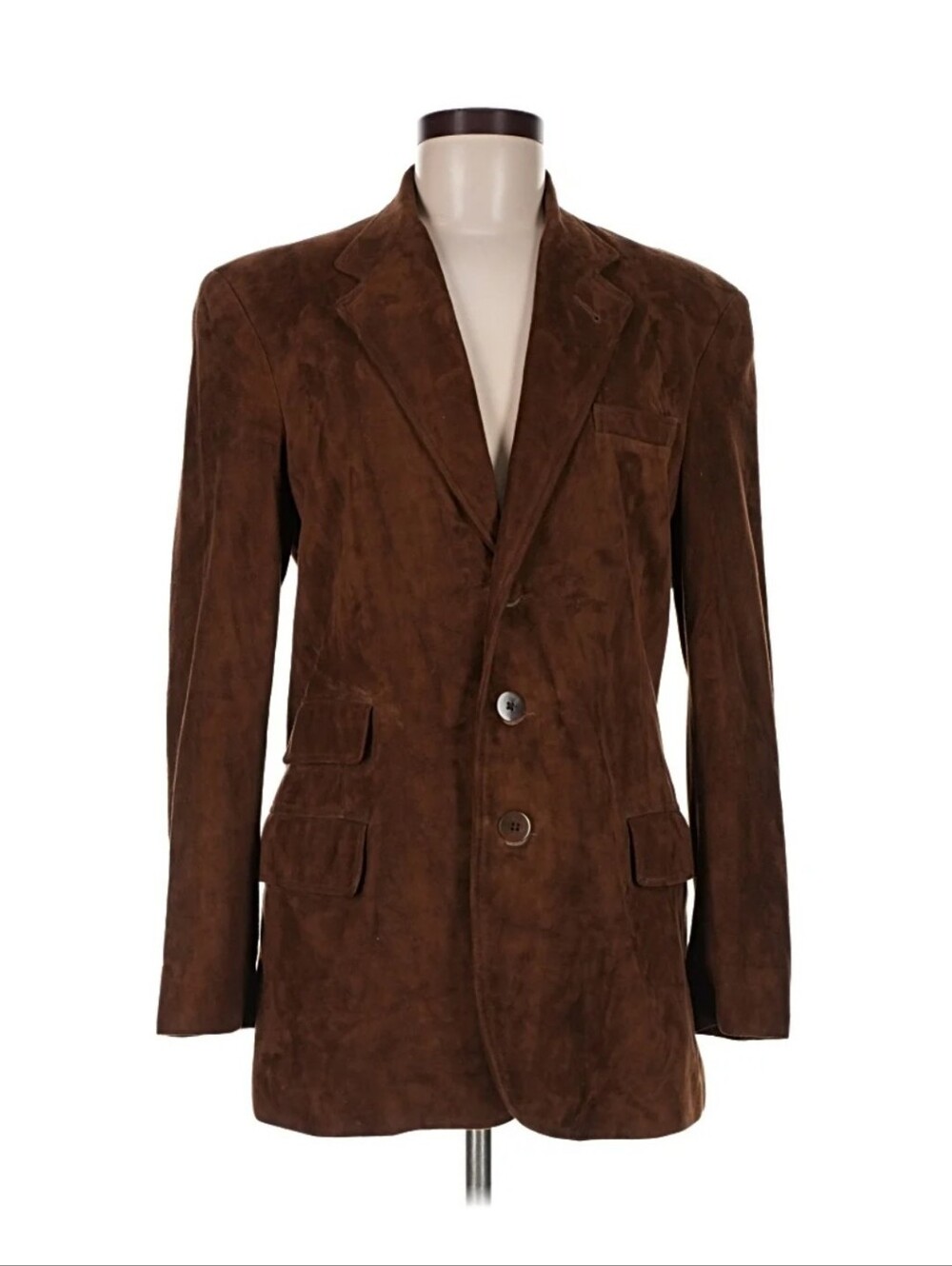 Ralph Lauren Collection Brown Suede Blazer
